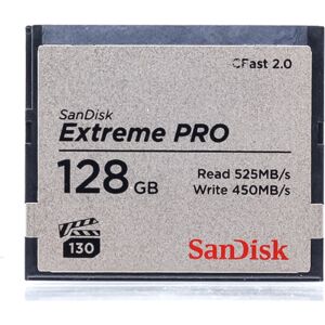 Used SanDisk 128GB Extreme PRO 525MB/s CFast 2.0 Card