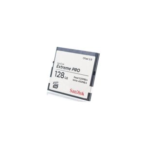 Used SanDisk 128GB Extreme PRO 525MB/s CFast 2.0 Card