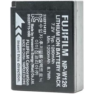 Used Fujifilm NP-W126 Battery