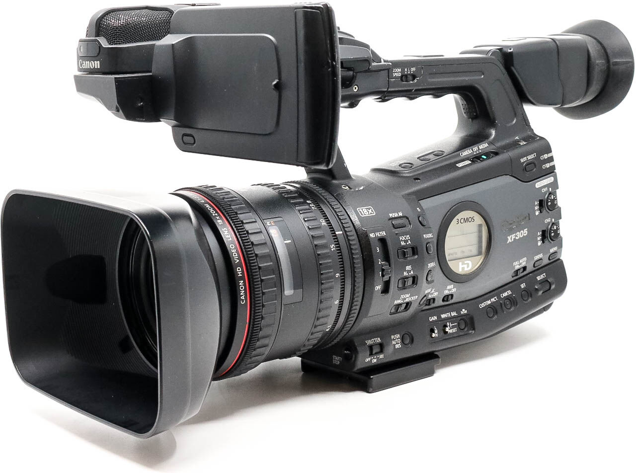 Used Canon XF305 Camcorder