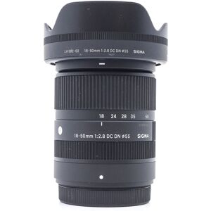 Used Sigma 18-50mm f/2.8 DC DN Contemporary - Fujifilm X Fit