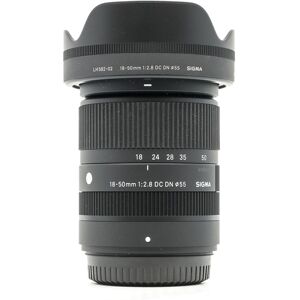 Used Sigma 18-50mm f/2.8 DC DN Contemporary - Fujifilm X Fit