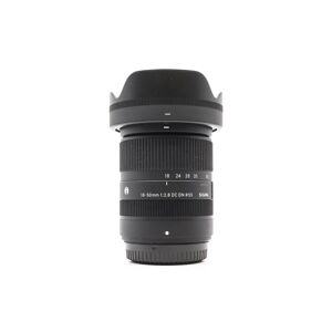 Used Sigma 18-50mm f/2.8 DC DN Contemporary - Fujifilm X Fit