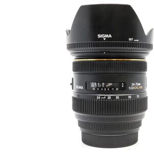 Used Sigma 24-70mm f/2.8 EX DG HSM - Canon EF Fit