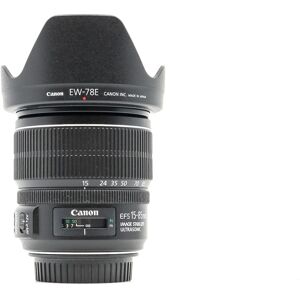 Used Canon EF-S 15-85mm f/3.5-5.6 IS USM