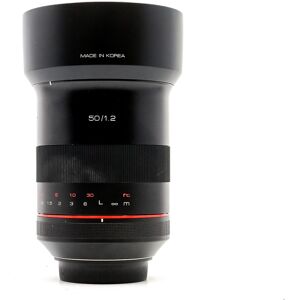 Used Samyang 50mm f/1.2 XP - Canon EF Fit