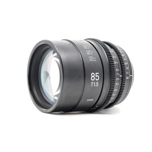 Used Sigma 85mm T1.5 FF - Canon EF fit