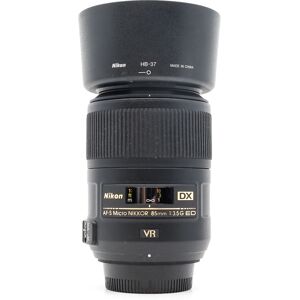 Used Nikon AF-S DX Micro Nikkor 85mm f/3.5G ED VR