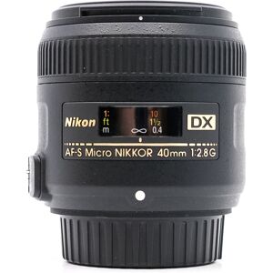 Used Nikon AF-S DX Micro Nikkor 40mm f/2.8G