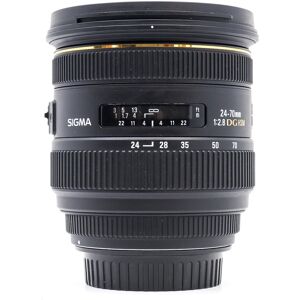 Used Sigma 24-70mm f/2.8 EX DG HSM - Canon EF Fit