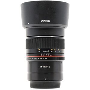 Used Samyang MF 85mm f/1.4 - Nikon Z fit