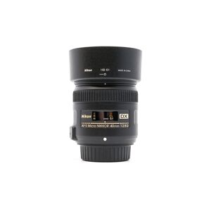 Used Nikon AF-S DX Micro Nikkor 40mm f/2.8G