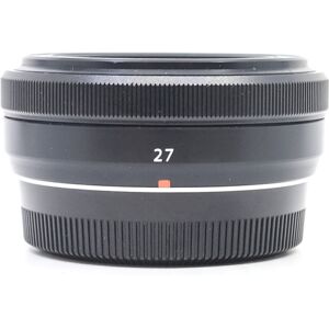 Used Fujifilm XF 27mm f/2.8