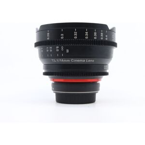 Used Samyang XEEN 14mm T3.1 - Canon EF Fit