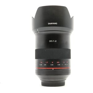 Used Samyang 35mm f/1.2 XP - Canon EF Fit