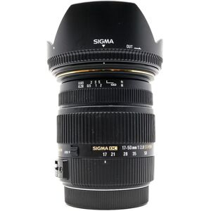 Used Sigma 17-50mm f/2.8 EX DC OS HSM - Canon EF-S Fit