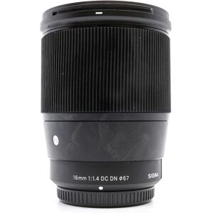 Used Sigma 16mm f/1.4 DC DN Contemporary - Micro Four Thirds Fit