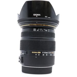 Used Sigma 17-50mm f/2.8 EX DC OS HSM - Canon EF-S Fit