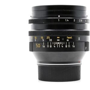 Used Leica 50mm f/1.0 Noctilux-M [11822]