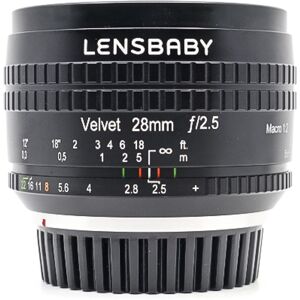 Used Lensbaby Velvet 28mm f/2.5 - Canon EF Fit