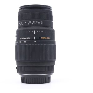 Used Sigma 70-300mm f/4-5.6 DG Macro - Canon EF Fit