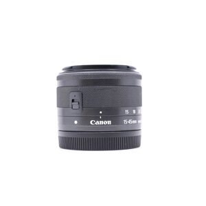 Used Canon EF-M 15-45mm f/3.5-6.3 IS STM