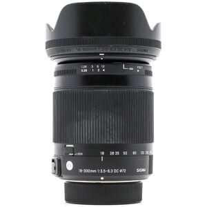 Used Sigma 18-300mm f/3.5-6.3 DC Macro OS HSM Contemporary - Nikon Fit