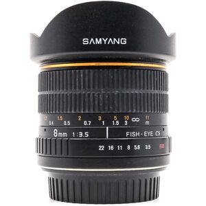 Used Samyang 8mm f/3.5 Fisheye - Canon EF-S Fit