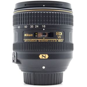 Used Nikon AF-S DX Nikkor 16-80mm f/2.8-4E ED VR