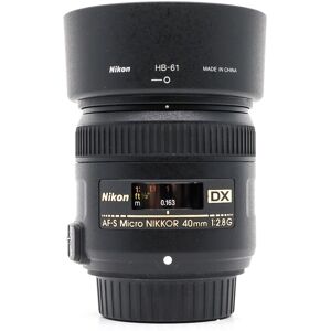 Used Nikon AF-S DX Micro Nikkor 40mm f/2.8G