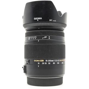 Used Sigma 18-250mm f/3.5-6.3 DC OS HSM - Canon EF-S Fit