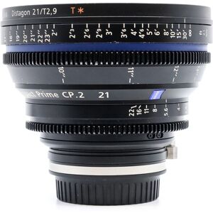 Used ZEISS CP.2 21mm T2.9 - Canon EF Fit