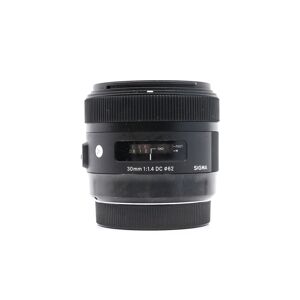 Used Sigma 30mm f/1.4 DC HSM ART - Canon EF-S Fit