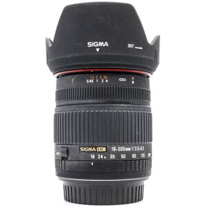 Used Sigma 18-200mm f/3.5-6.3 DC - Canon EF-S Fit