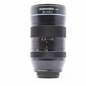 Used Sirui 75mm f/1.8 1.33x Anamorphic - Micro Four Thirds Fit