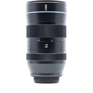 Used Sirui 75mm f/1.8 1.33x Anamorphic - Micro Four Thirds Fit