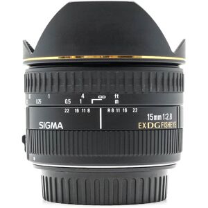 Used Sigma 15mm f/2.8 EX DG Fisheye - Canon EF Fit