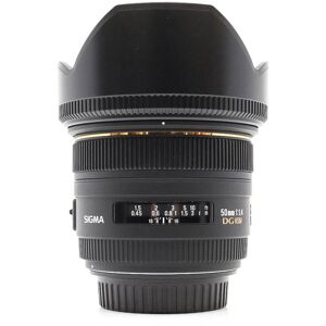 Used Sigma 50mm f/1.4 EX DG HSM - Canon EF Fit