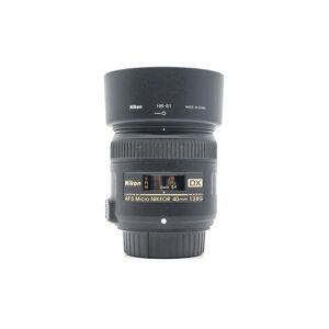 Used Nikon AF-S DX Micro Nikkor 40mm f/2.8G