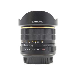 Used Samyang 8mm f/3.5 Fisheye - Canon EF-S Fit