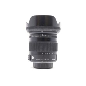 Used Sigma 17-70mm f/2.8-4 DC Macro OS HSM - Nikon Fit
