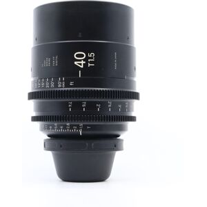 Used Sigma 40mm T1.5 FF - PL Fit