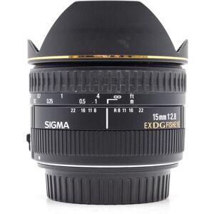 Used Sigma 15mm f/2.8 EX DG Fisheye - Canon EF Fit