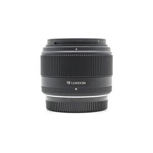 Used Sigma 19mm f/2.8 EX DN - Micro Four Thirds Fit