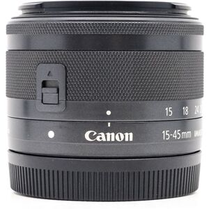 Used Canon EF-M 15-45mm f/3.5-6.3 IS STM