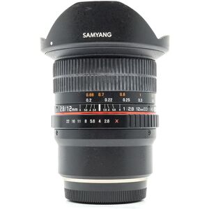 Used Samyang 12mm f/2.8 Fisheye - Fujifilm X Fit