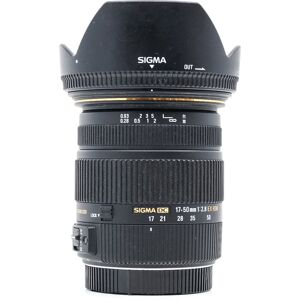 Used Sigma 17-50mm f/2.8 EX DC OS HSM - Canon EF-S Fit