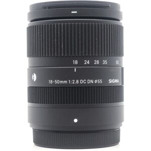 Used Sigma 18-50mm f/2.8 DC DN Contemporary - Fujifilm X Fit