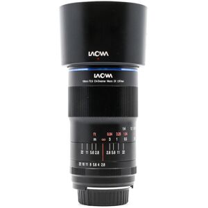 Used Venus Laowa 100mm f/2.8 2:1 Ultra Macro APO - Nikon fit