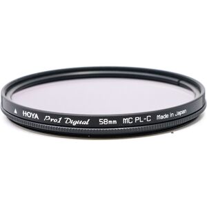 Used Hoya 58mm Pro 1 Digital Circular Polariser Filter